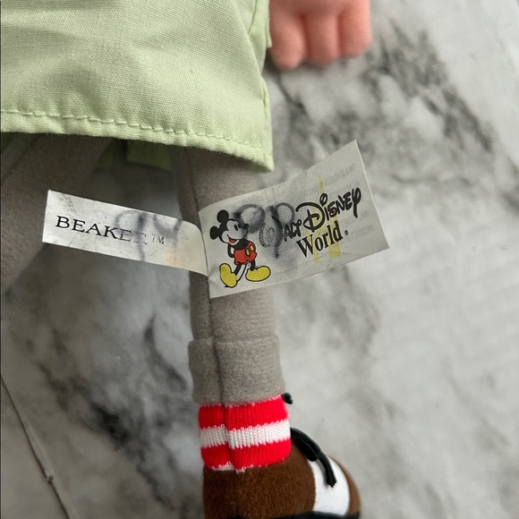 Vintage NWT 1990’s Disney MGM Studios Jim Henson’s Muppet Vision 3D Beaker Plush - Picture 9 of 10